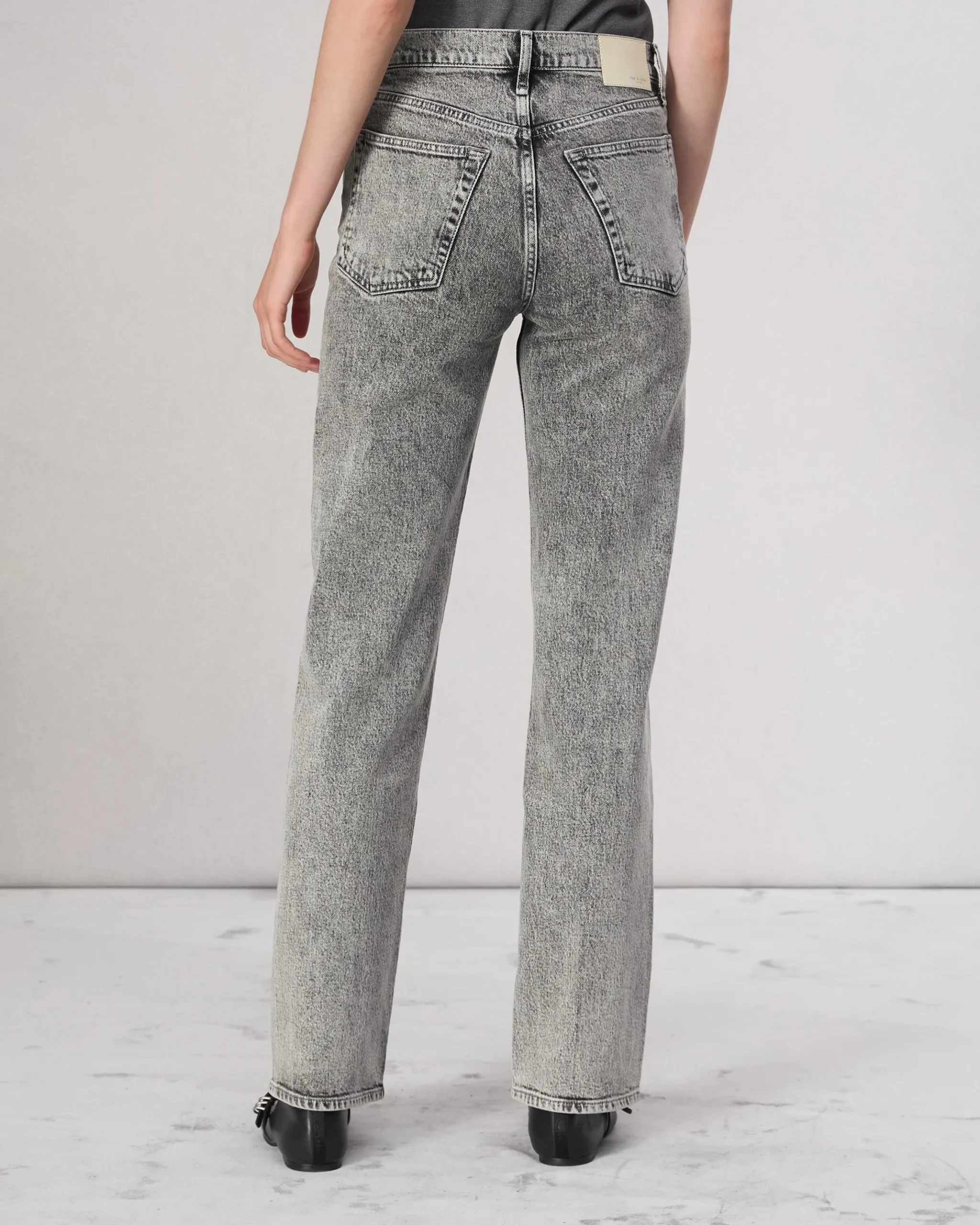 rag & bone Harlow Straight Jean Hudson Clearance