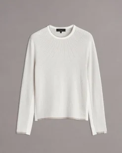 rag & bone Harvey Crew Ivory Clearance