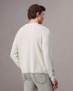 rag & bone Harvey Crew Ivory Clearance