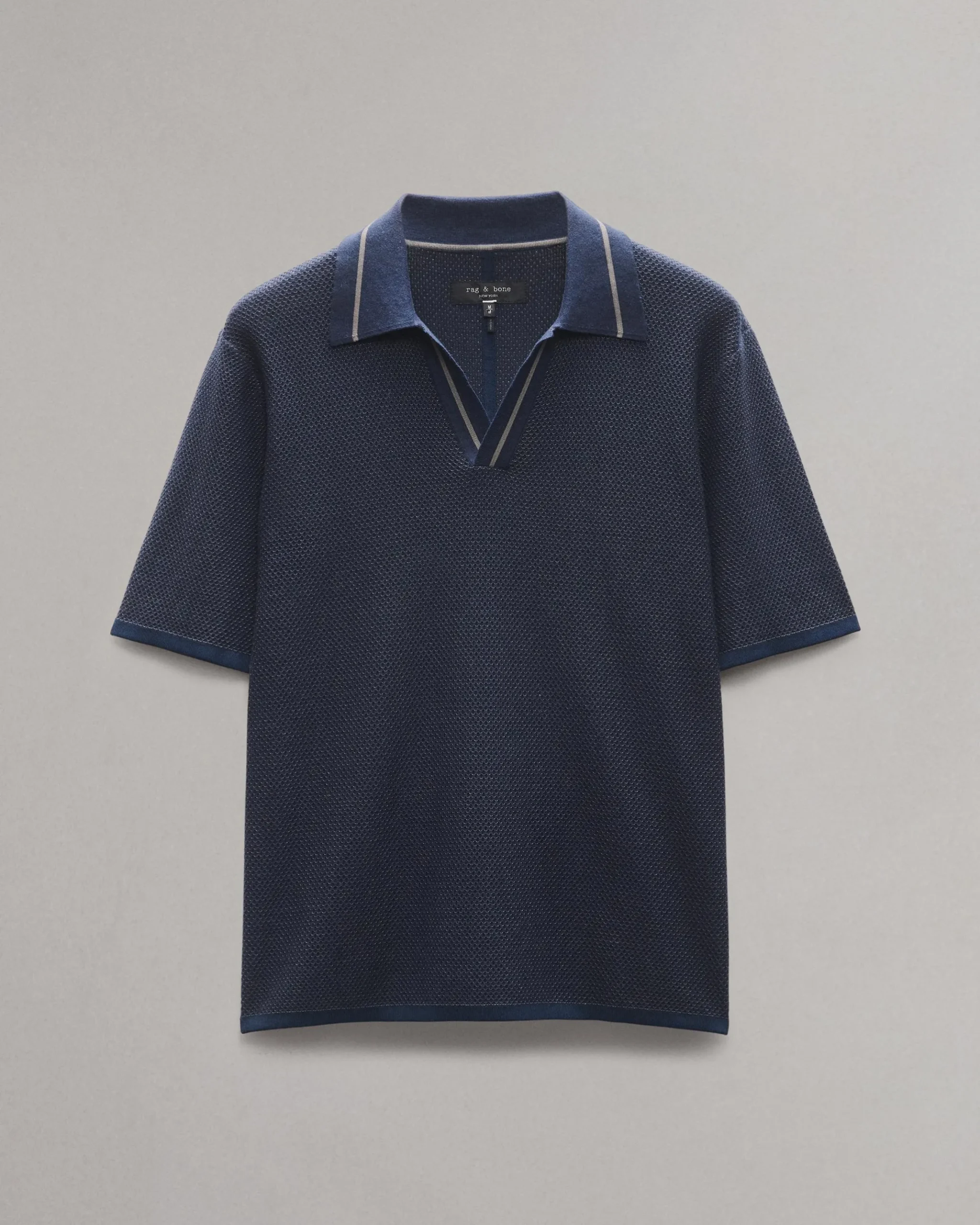 rag & bone Harvey Jonny Collar Polo Salute Shop