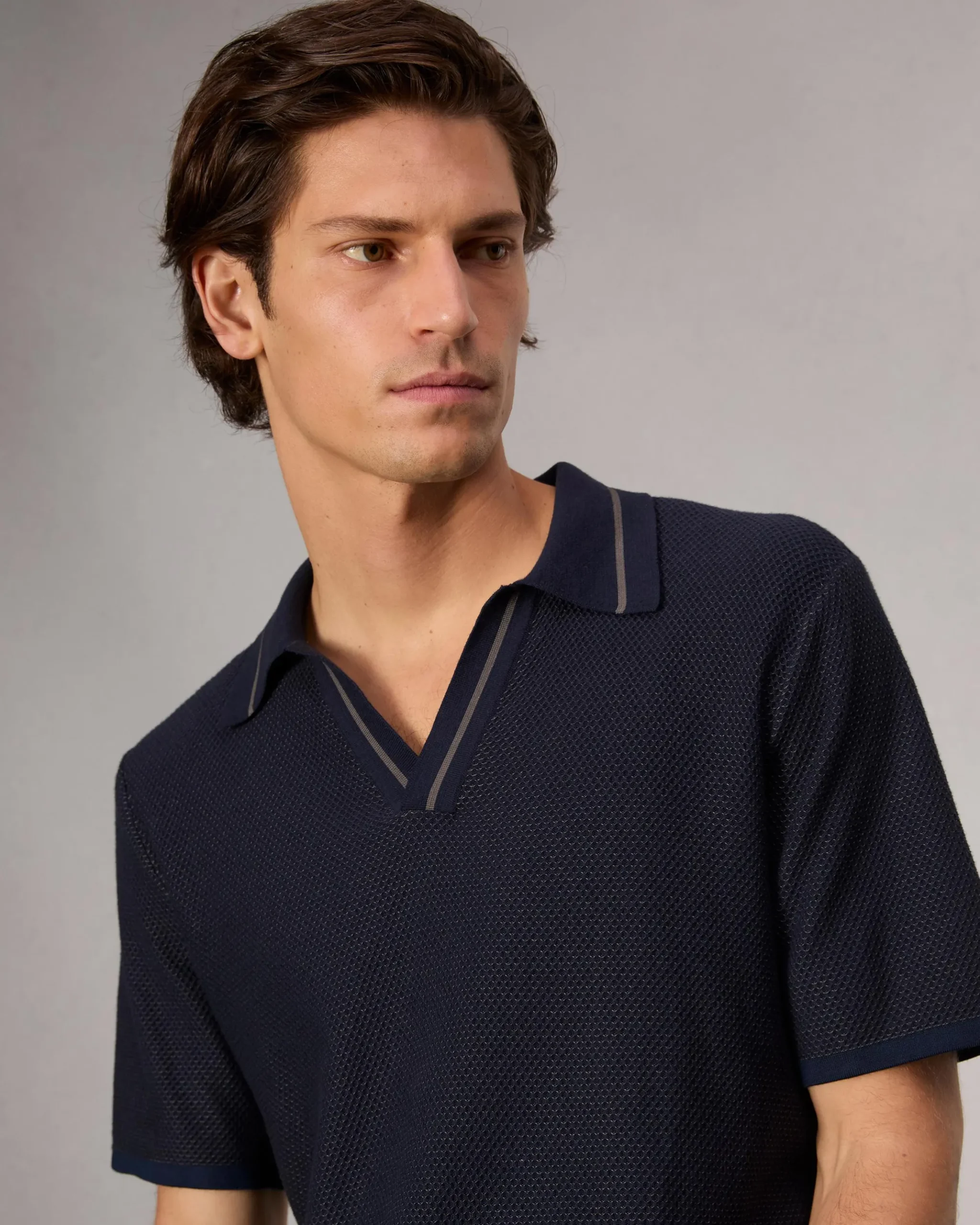 rag & bone Harvey Jonny Collar Polo Salute Shop