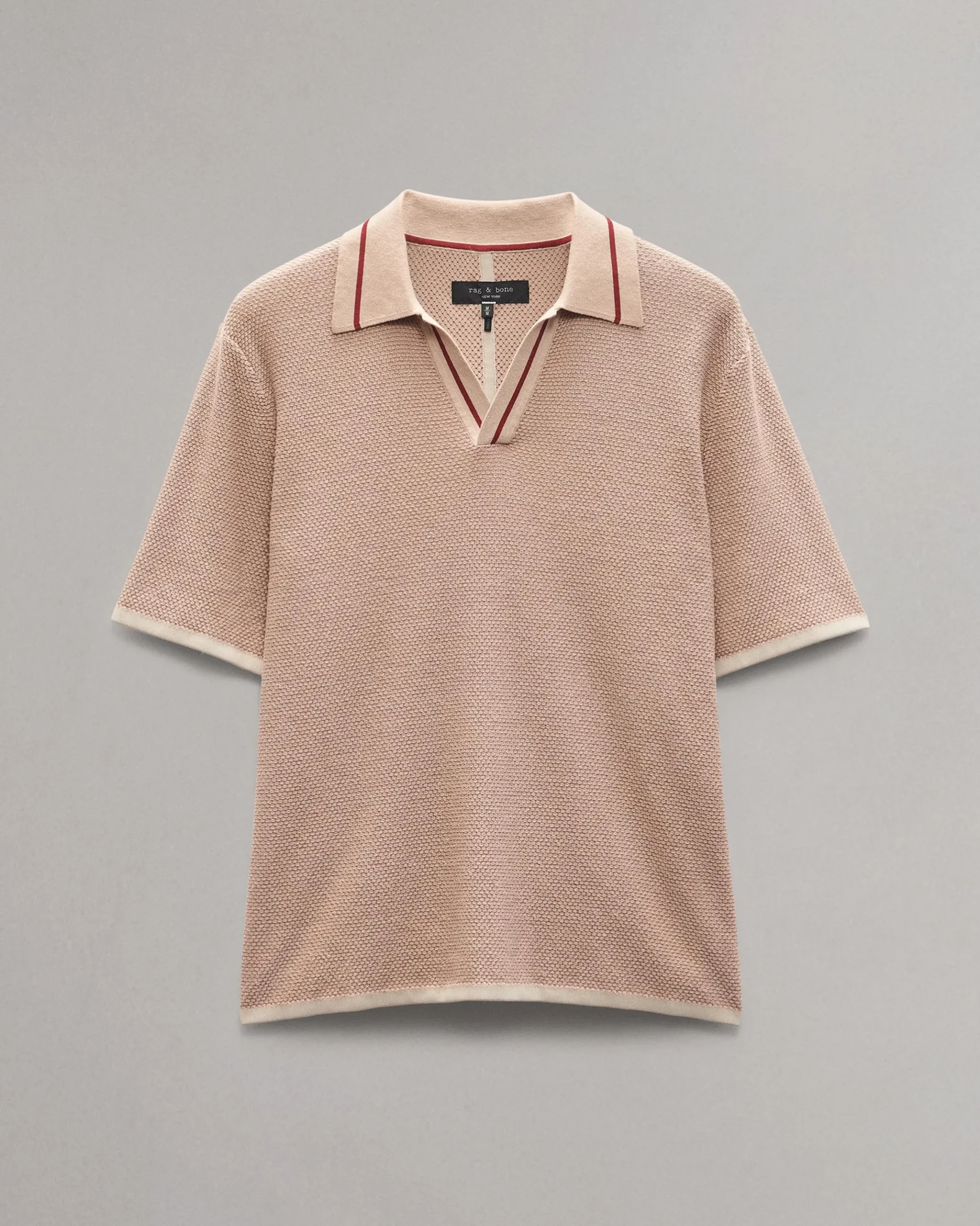rag & bone Harvey Jonny Collar Polo Desert New