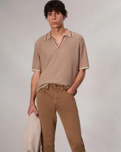 rag & bone Harvey Jonny Collar Polo Desert New