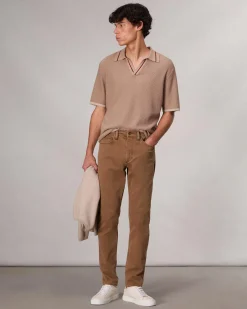 rag & bone Harvey Jonny Collar Polo Desert New