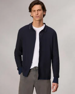 rag & bone Harvey Knit Shirt Salute Sale