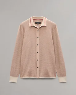 rag & bone Harvey Knit Shirt Desert Online