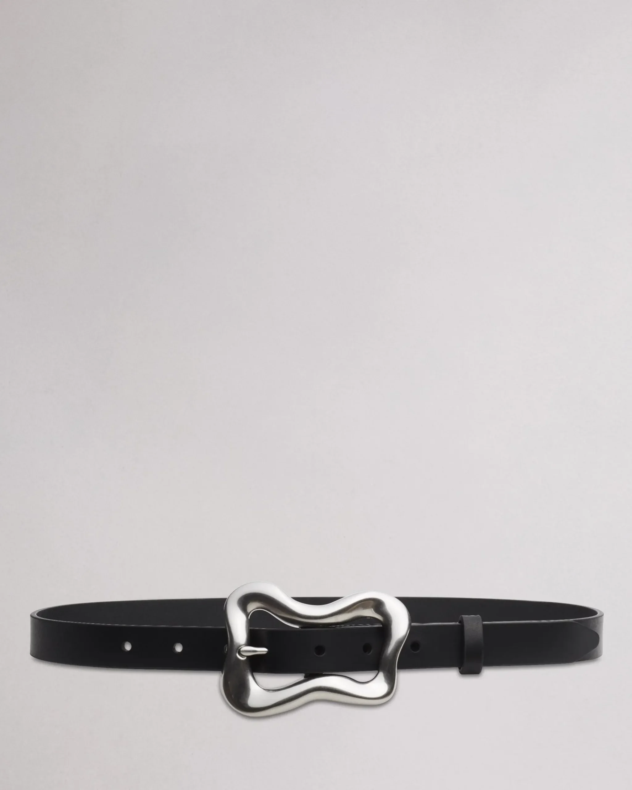 rag & bone Highline Leather Belt Black Fashion
