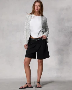 rag & bone Irina Ponte 12.5" Short Black Best