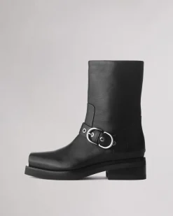 rag & bone Jax Moto Buckle Boot Black Outlet