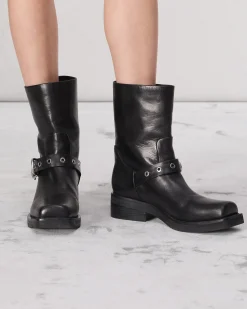 rag & bone Jax Moto Buckle Boot Black Outlet
