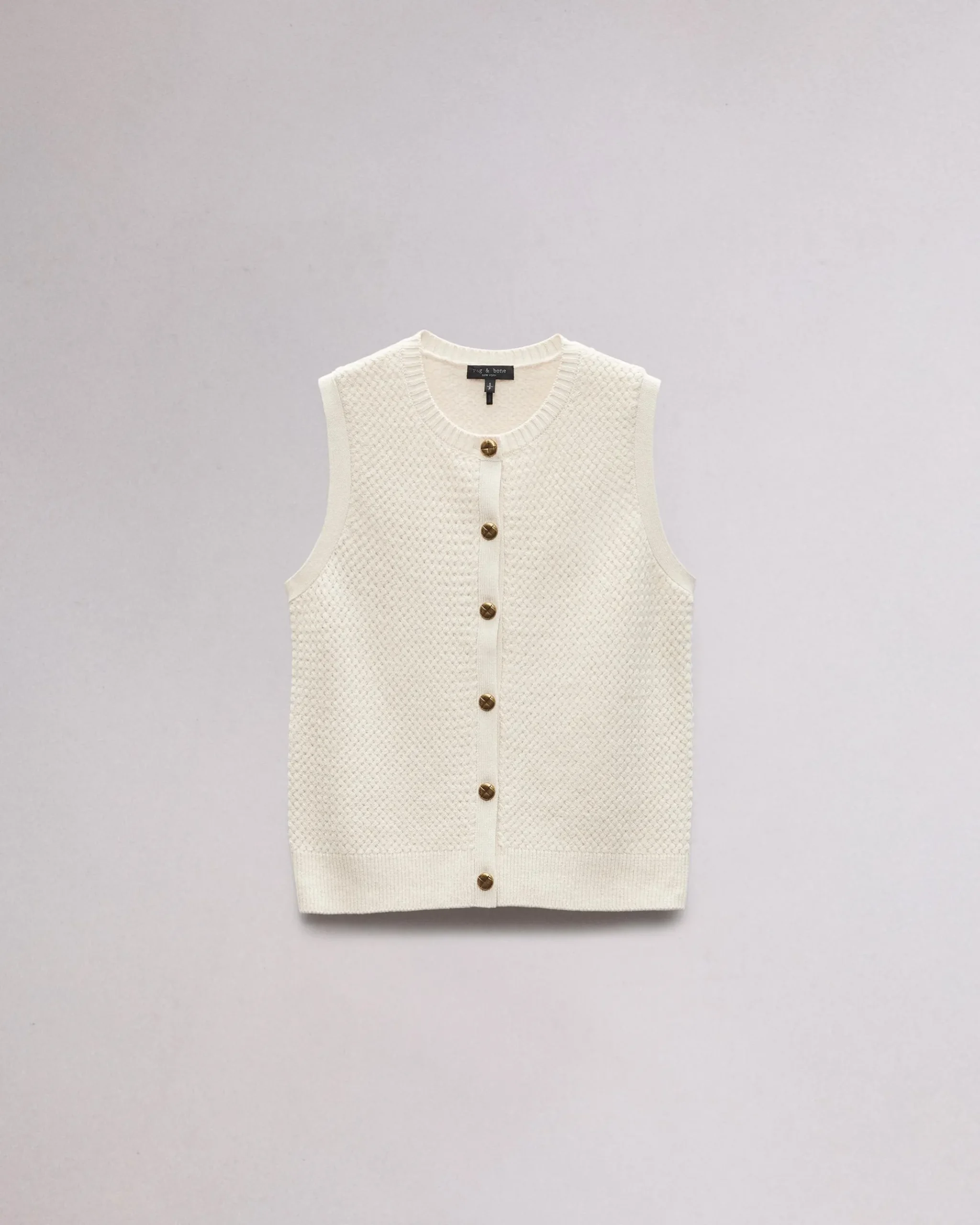 rag & bone Jax Wool Cardigan Turtledove Flash Sale