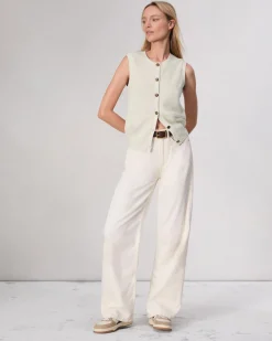 rag & bone Jax Wool Cardigan Turtledove Flash Sale
