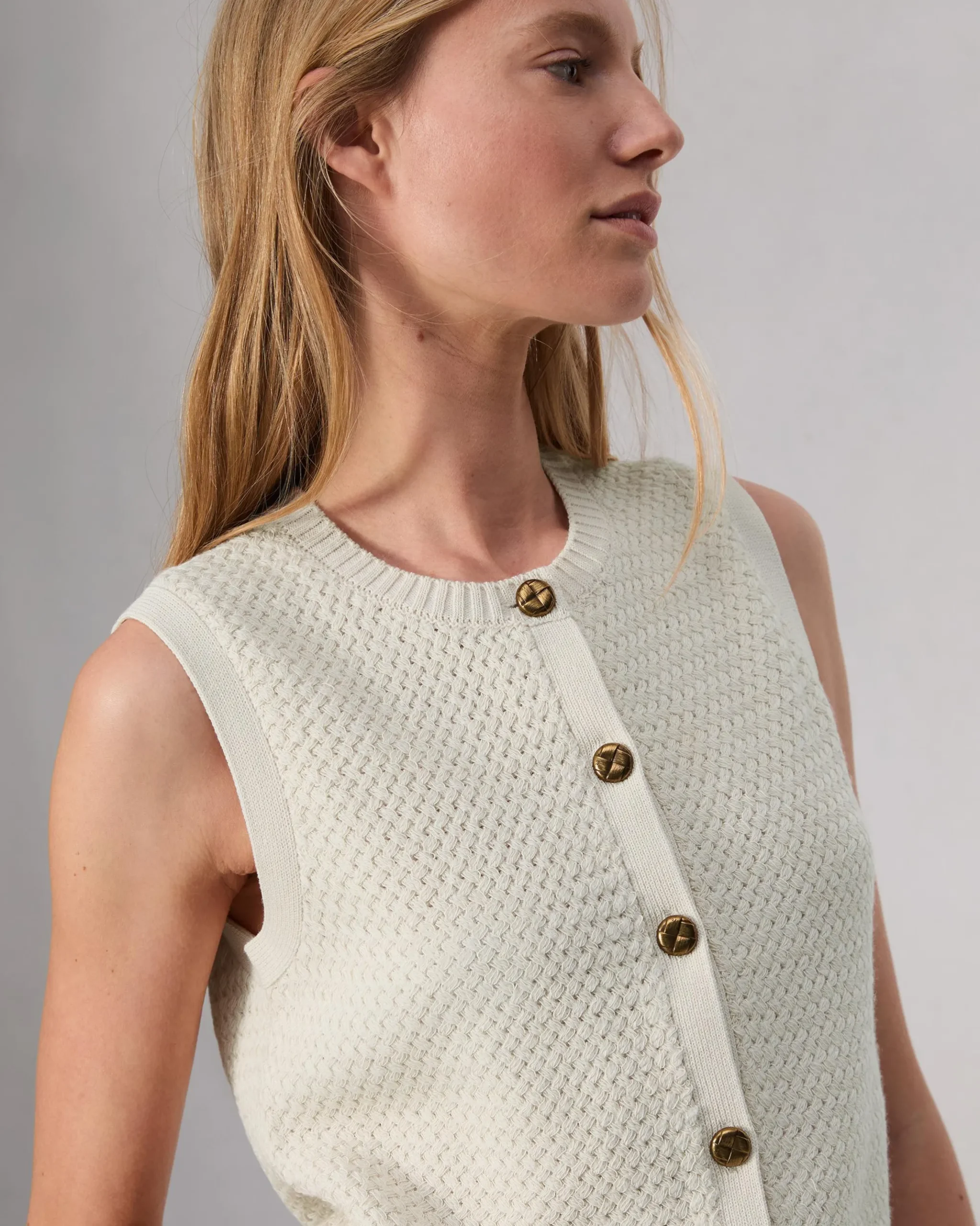 rag & bone Jax Wool Cardigan Turtledove Flash Sale
