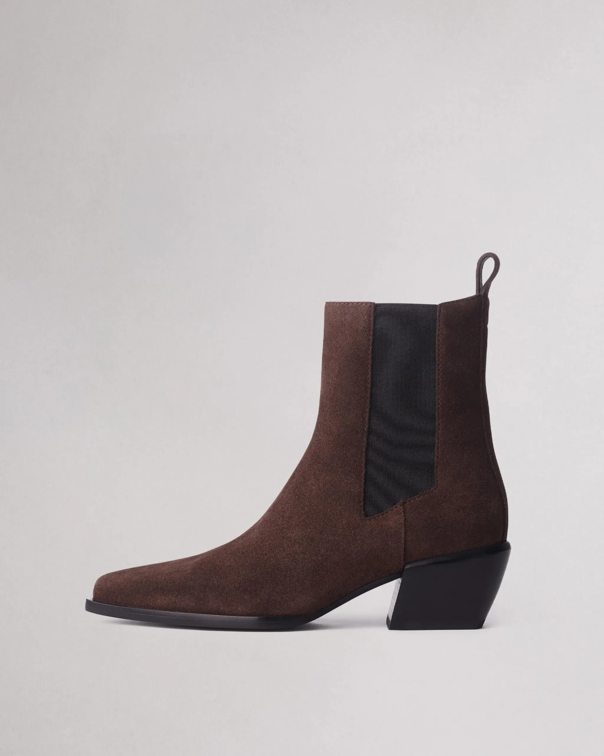 rag & bone Joni Chelsea Boot Dark Espresso Suede Flash Sale