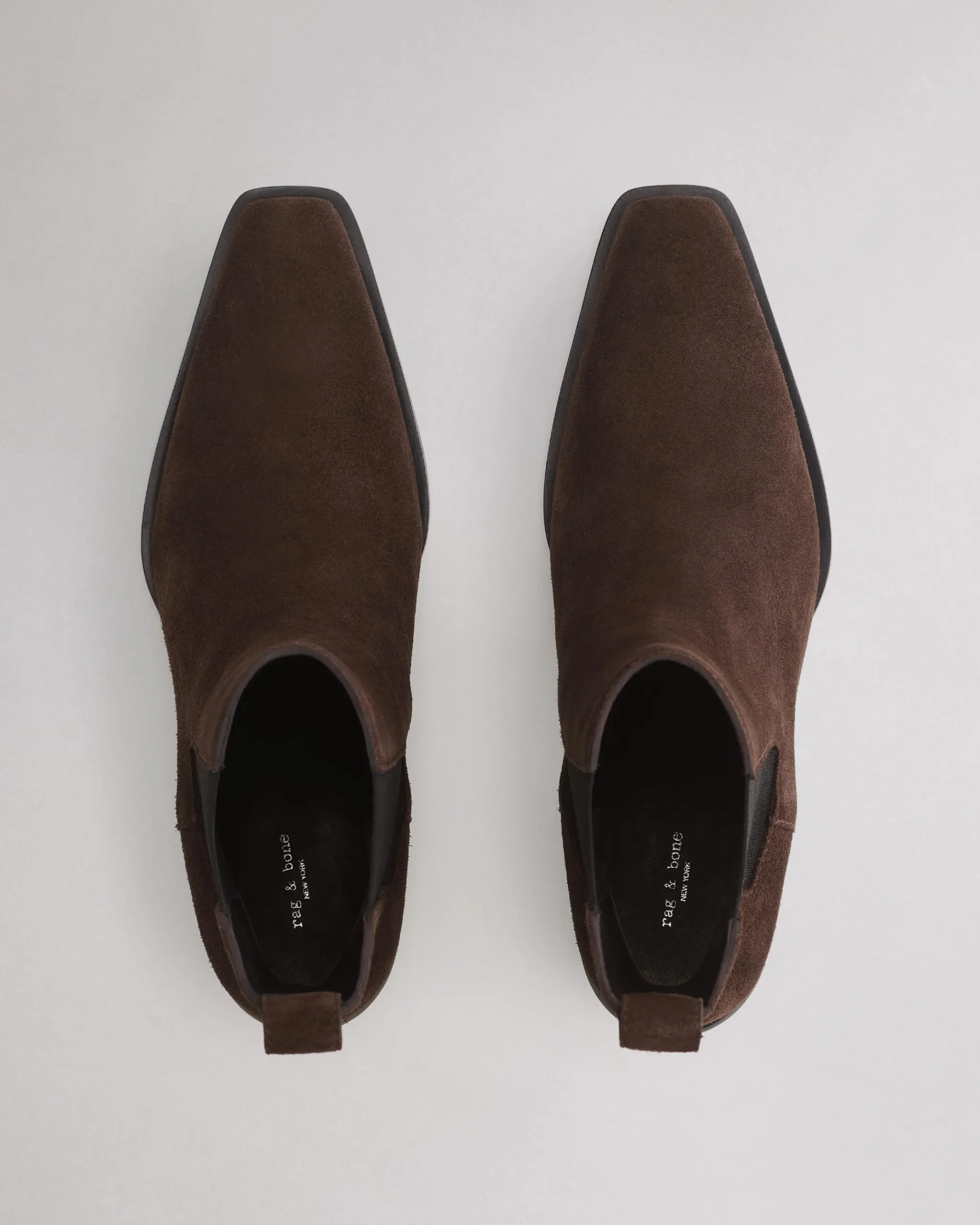rag & bone Joni Chelsea Boot Dark Espresso Suede Flash Sale