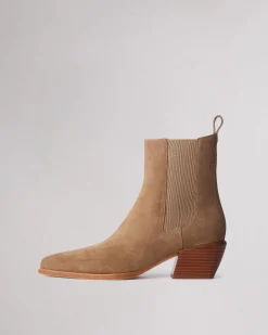 rag & bone Joni Chelsea Boot Camel Suede Hot