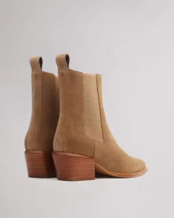 rag & bone Joni Chelsea Boot Camel Suede Hot
