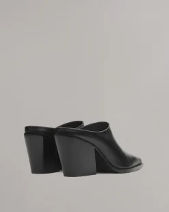 rag & bone Joni Leather Mule Black New