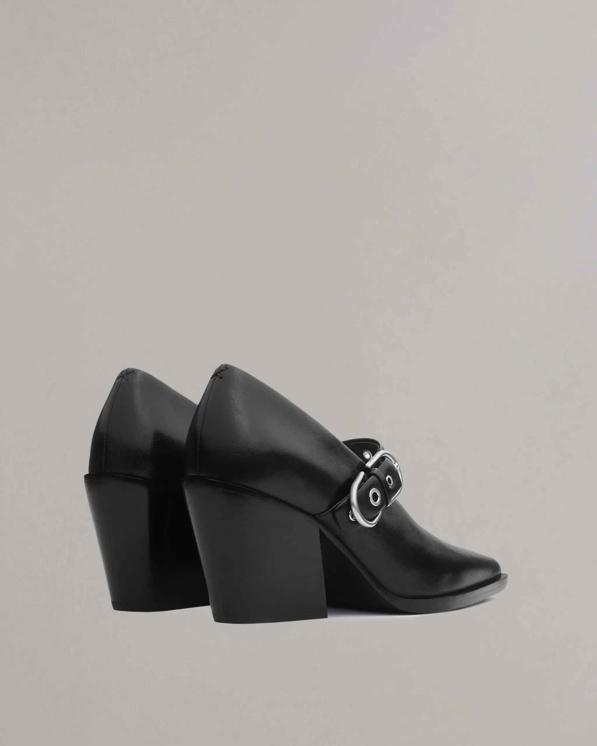 rag & bone Joni Mary Jane Shoes Black New