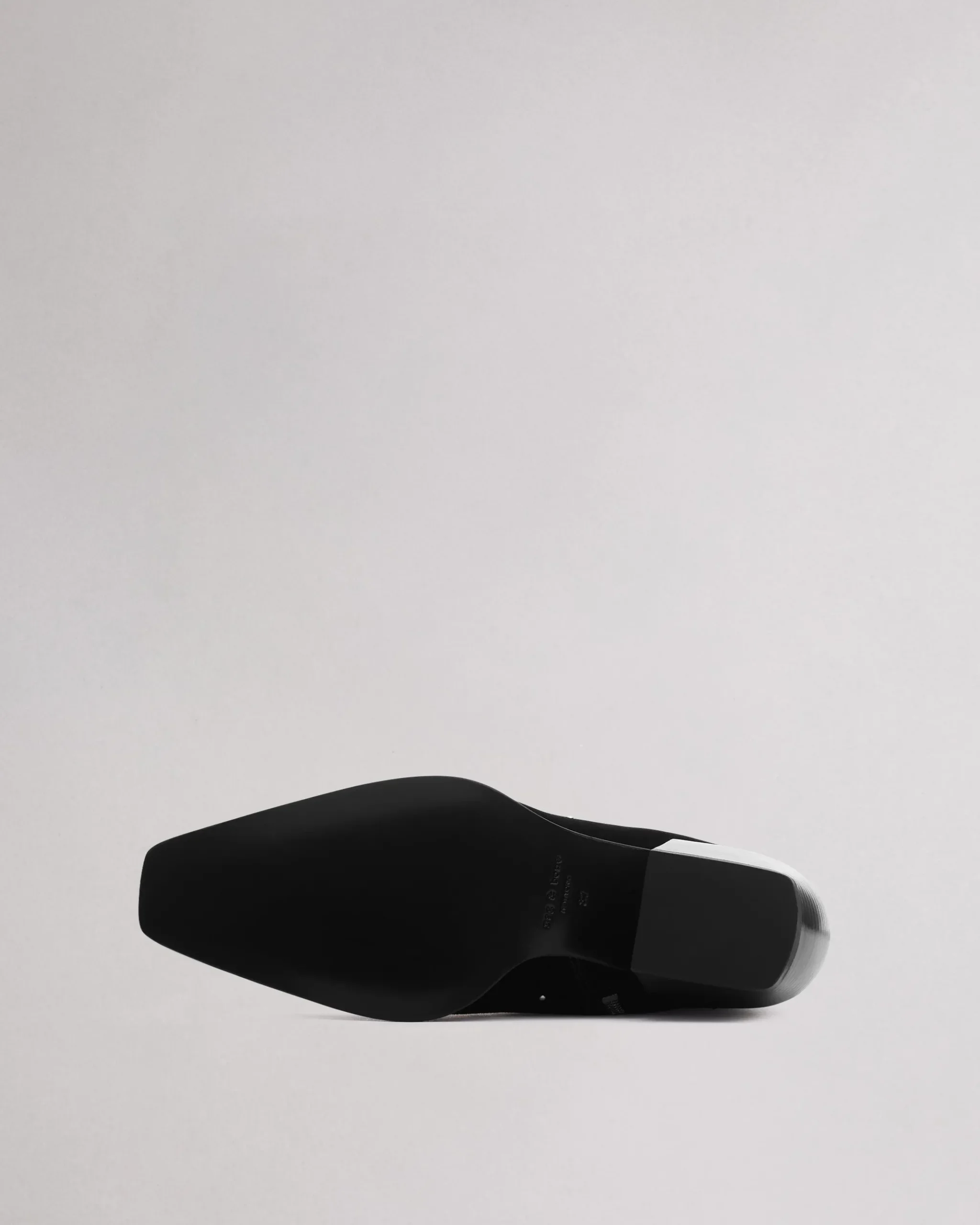 rag & bone Joni Stud Suede Boot Black Suede Sale