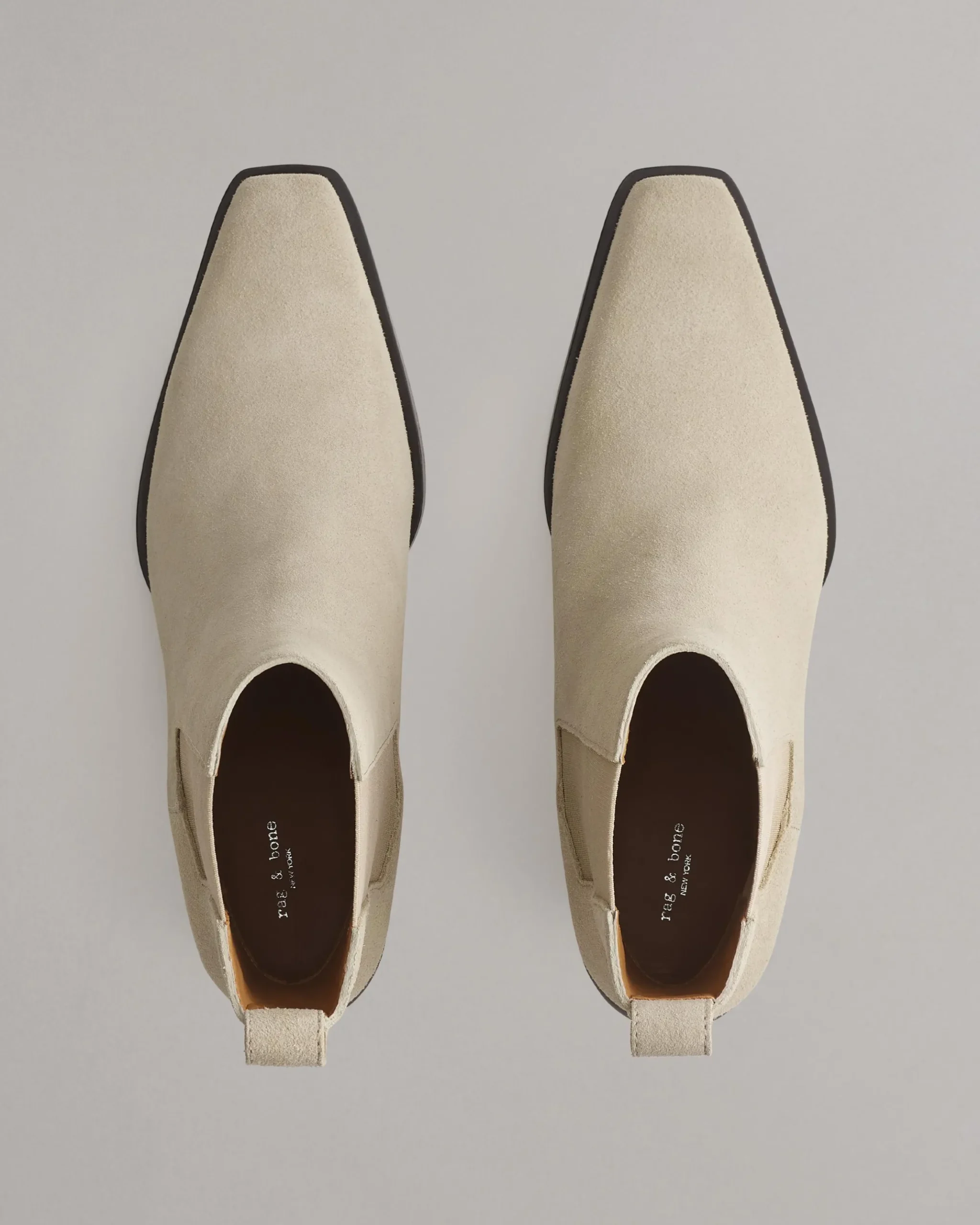 rag & bone Joni Suede Chelsea Boot Light Sand Suede Store