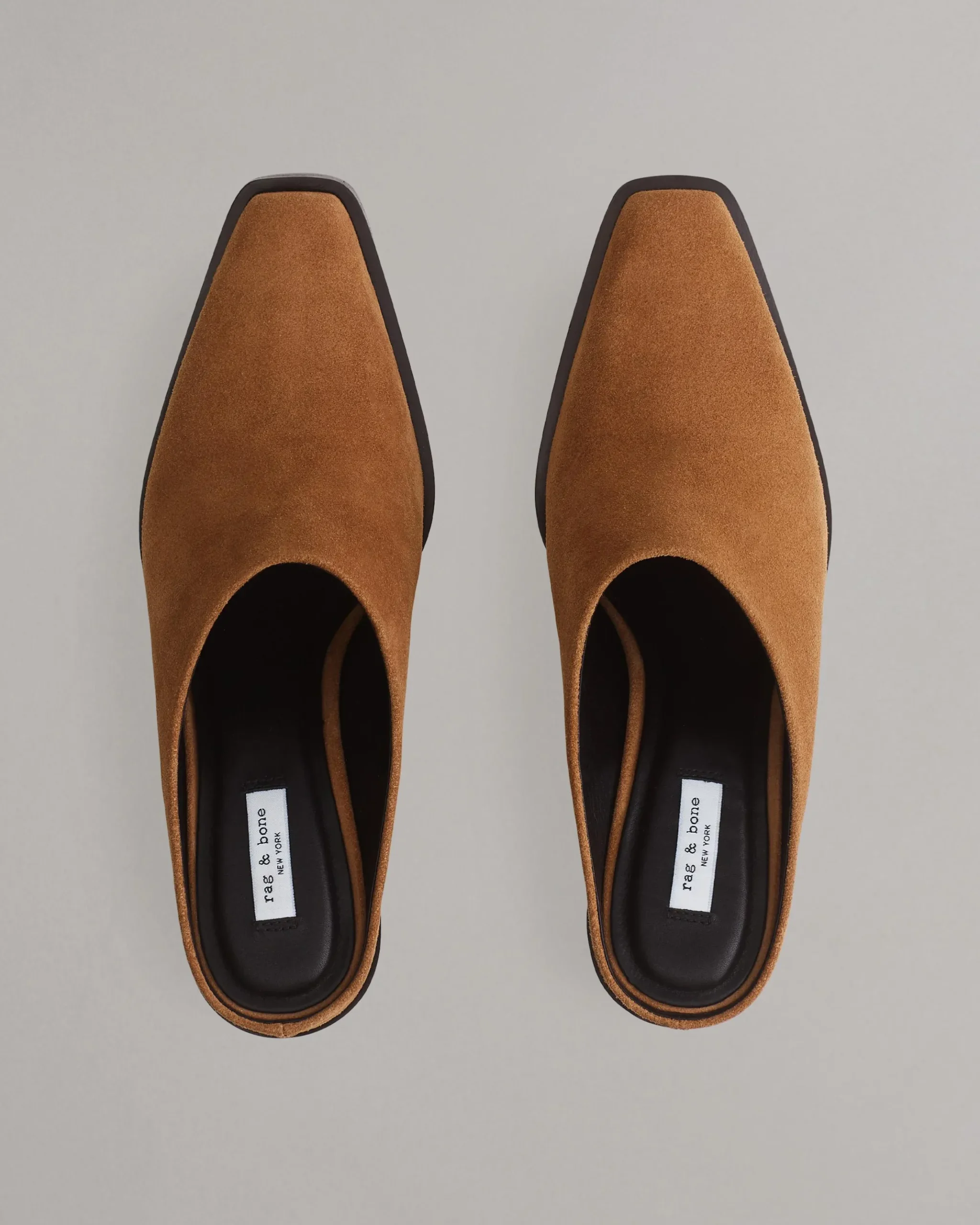 rag & bone Joni Suede Mule Brownwood Suede Cheap