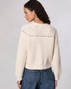 rag & bone Kathryn Cardigan Ivory Hot