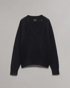 rag & bone Kaylee Cashmere Sweater Black Outlet
