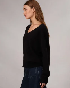 rag & bone Kaylee Cashmere Sweater Black Outlet