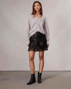 rag & bone Kaylee Cashmere Sweater Heather Grey Sale