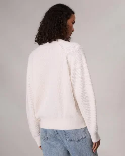 rag & bone Kaylee Cashmere Sweater Ivory Clearance