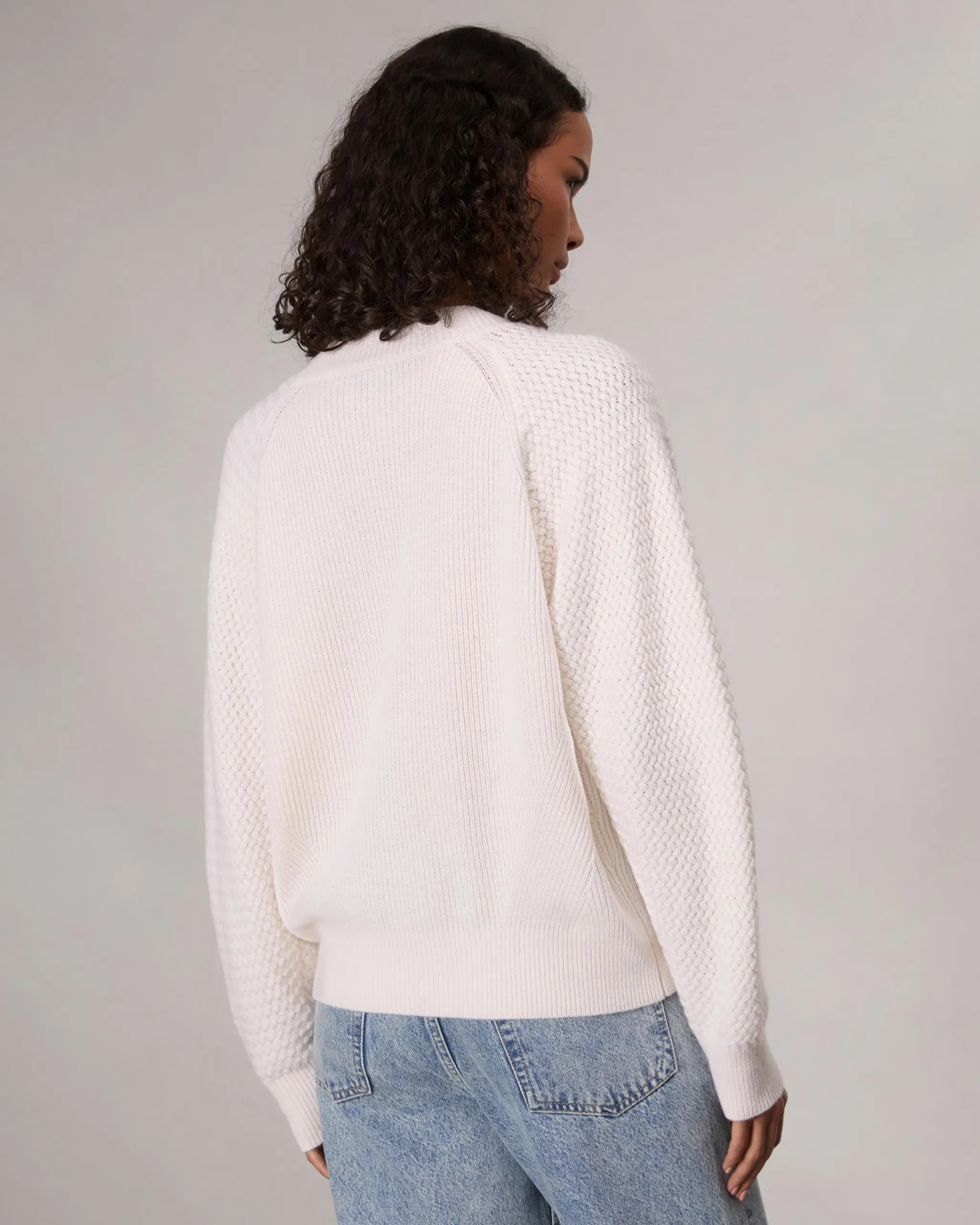 rag & bone Kaylee Cashmere Sweater Ivory Clearance