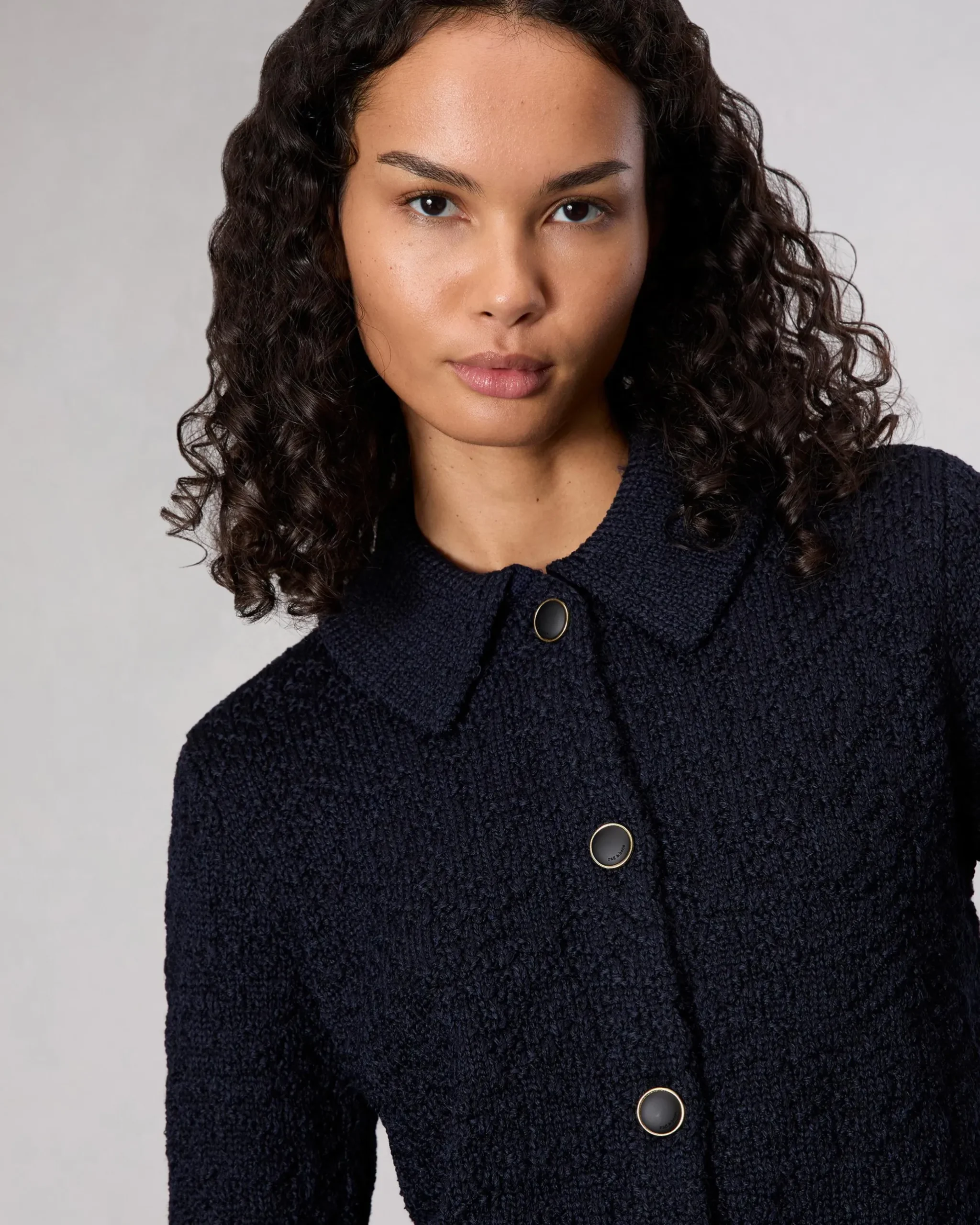 rag & bone Lecroy Wool-Blend Cardigan Navy Outlet