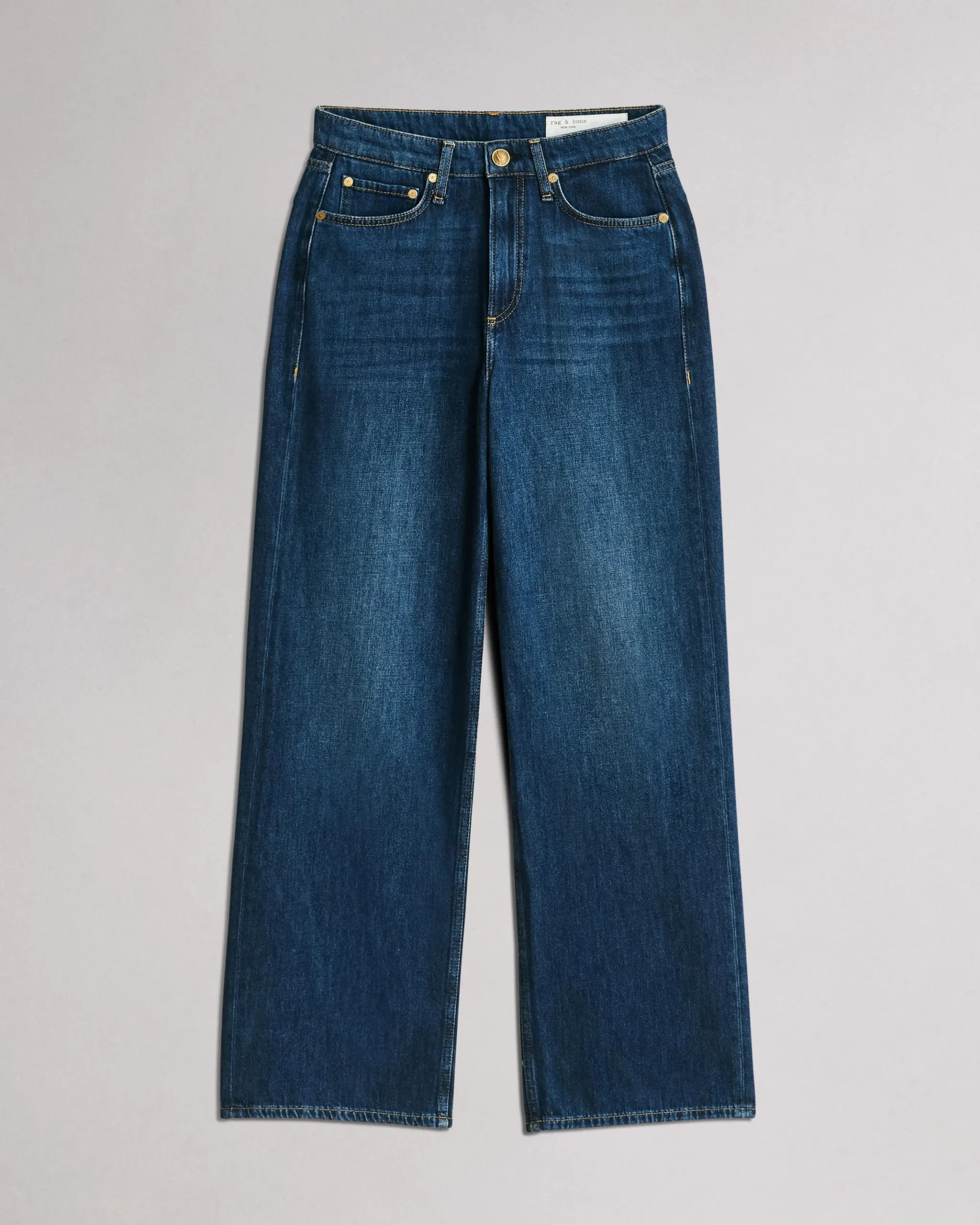rag & bone Logan Wide-Leg Jean Annalise Cheap