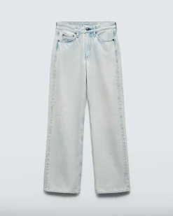 rag & bone Logan Wide-Leg Jean Icefall Best Sale