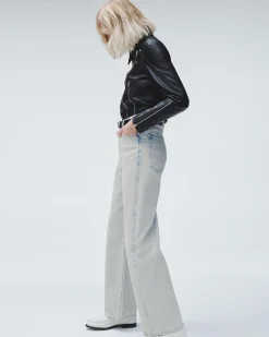 rag & bone Logan Wide-Leg Jean Icefall Best Sale
