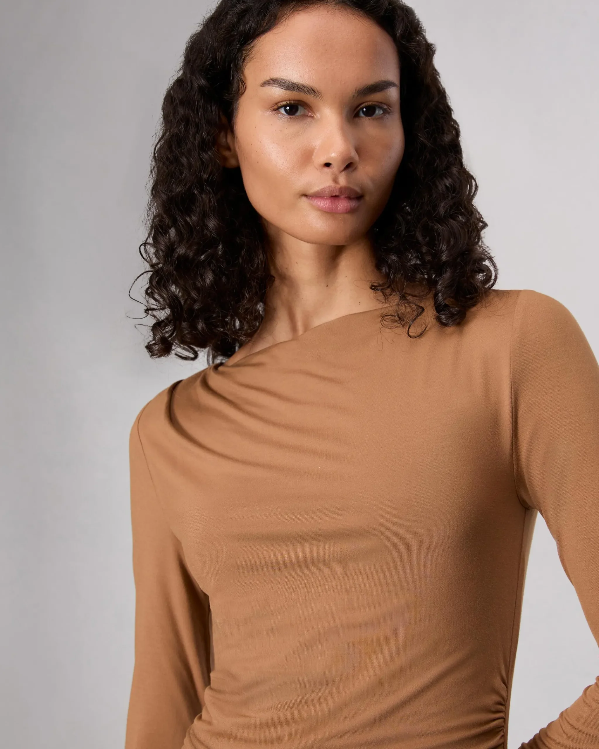 rag & bone Luca Draped Maxi Dress Khaki Cheap
