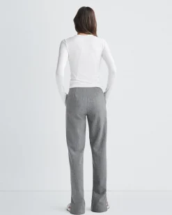 rag & bone Luca Long Sleeve Tee White New