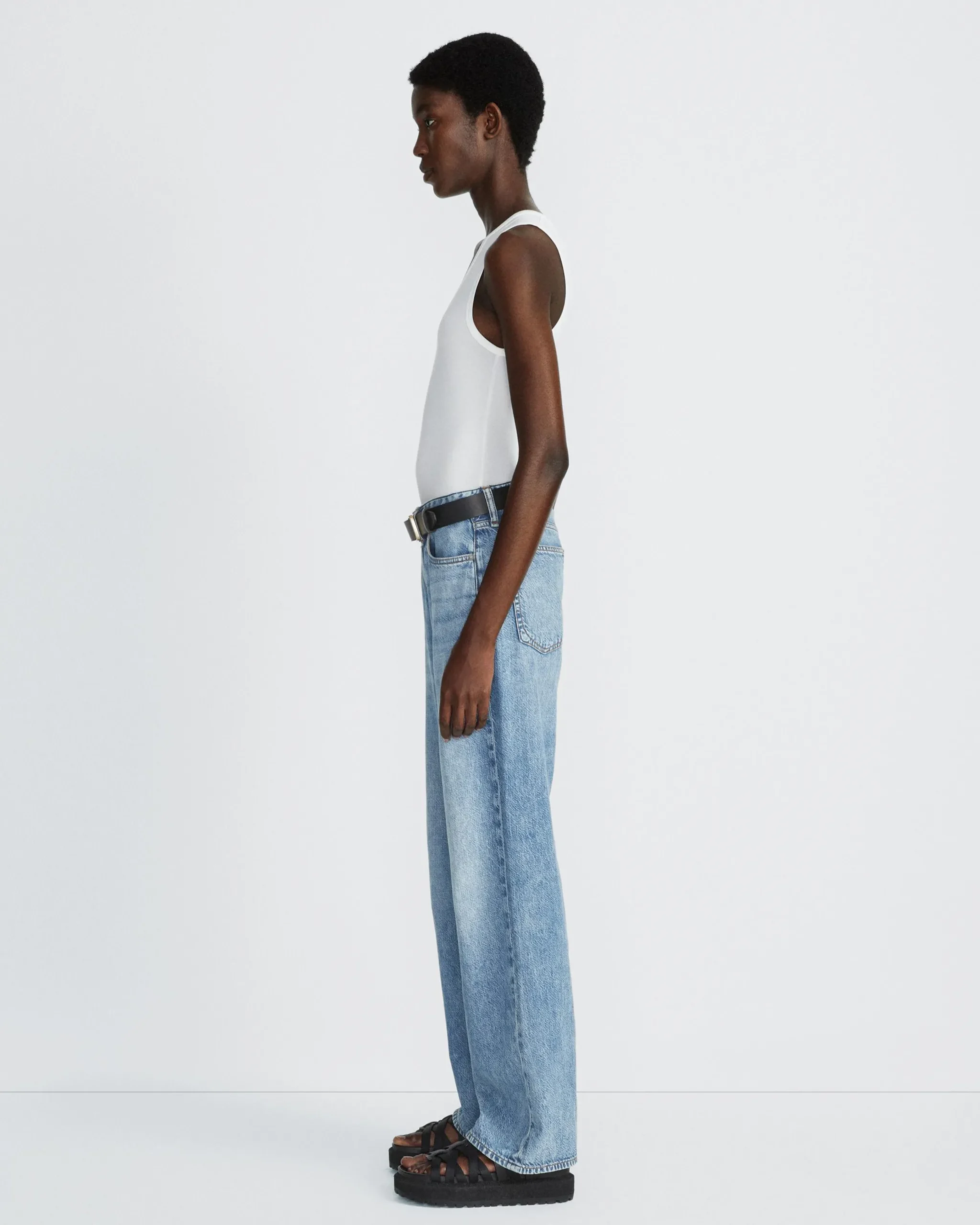 rag & bone Luca Tank White Sale