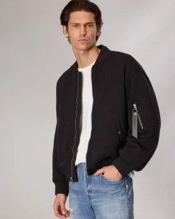 rag & bone Manston Bomber Jacket Black Flash Sale