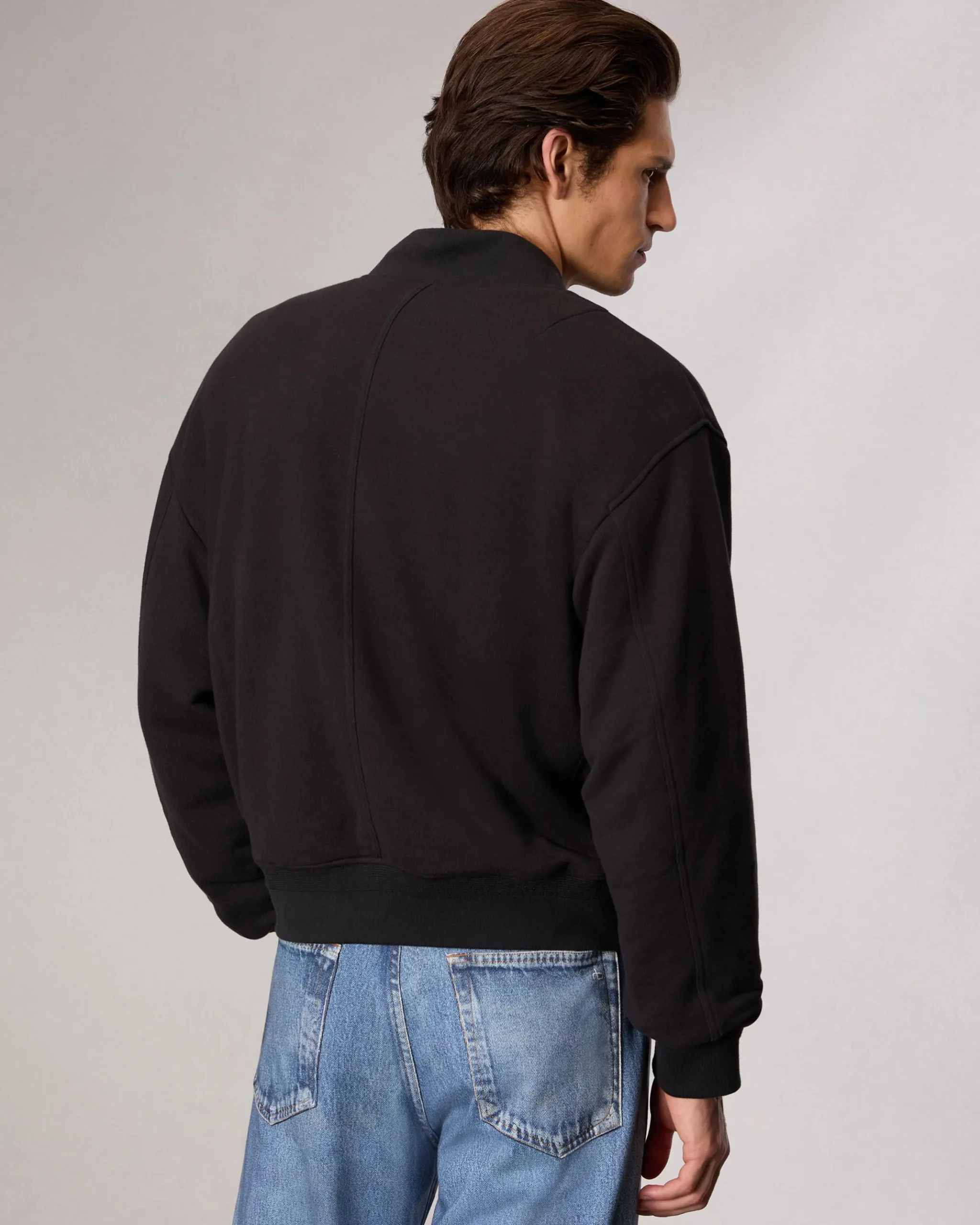 rag & bone Manston Bomber Jacket Black Flash Sale