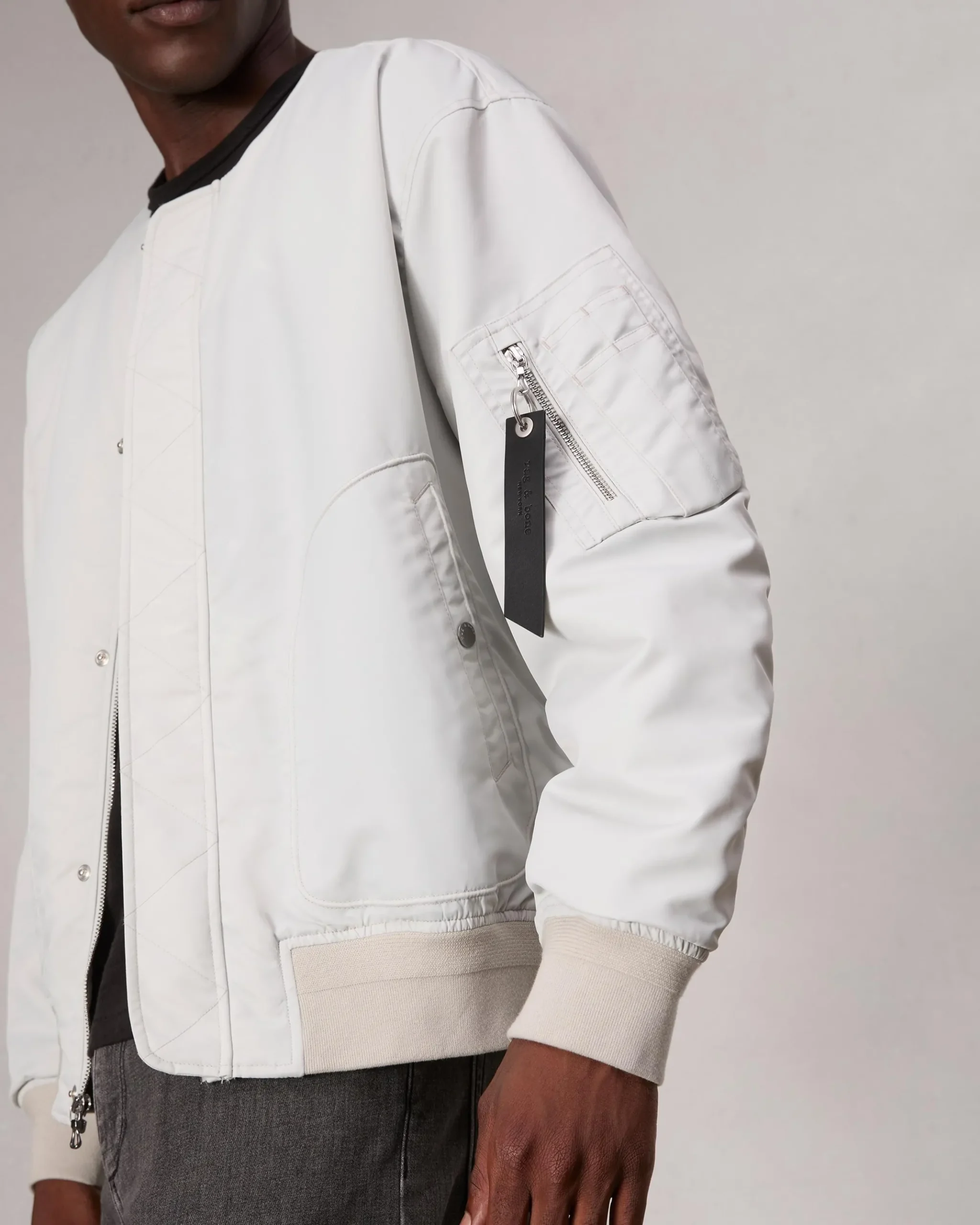 rag & bone Manston Bomber Jacket Glacier Hot
