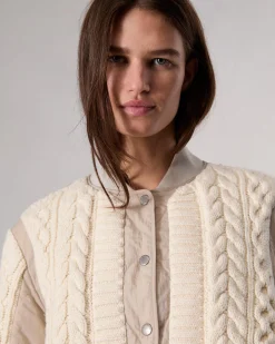 rag & bone Manston Bomber Jacket Natural Best Sale