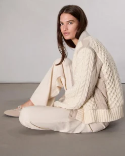 rag & bone Manston Bomber Jacket Natural Best Sale