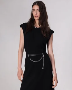 rag & bone Mari Leather Belt Black Fashion