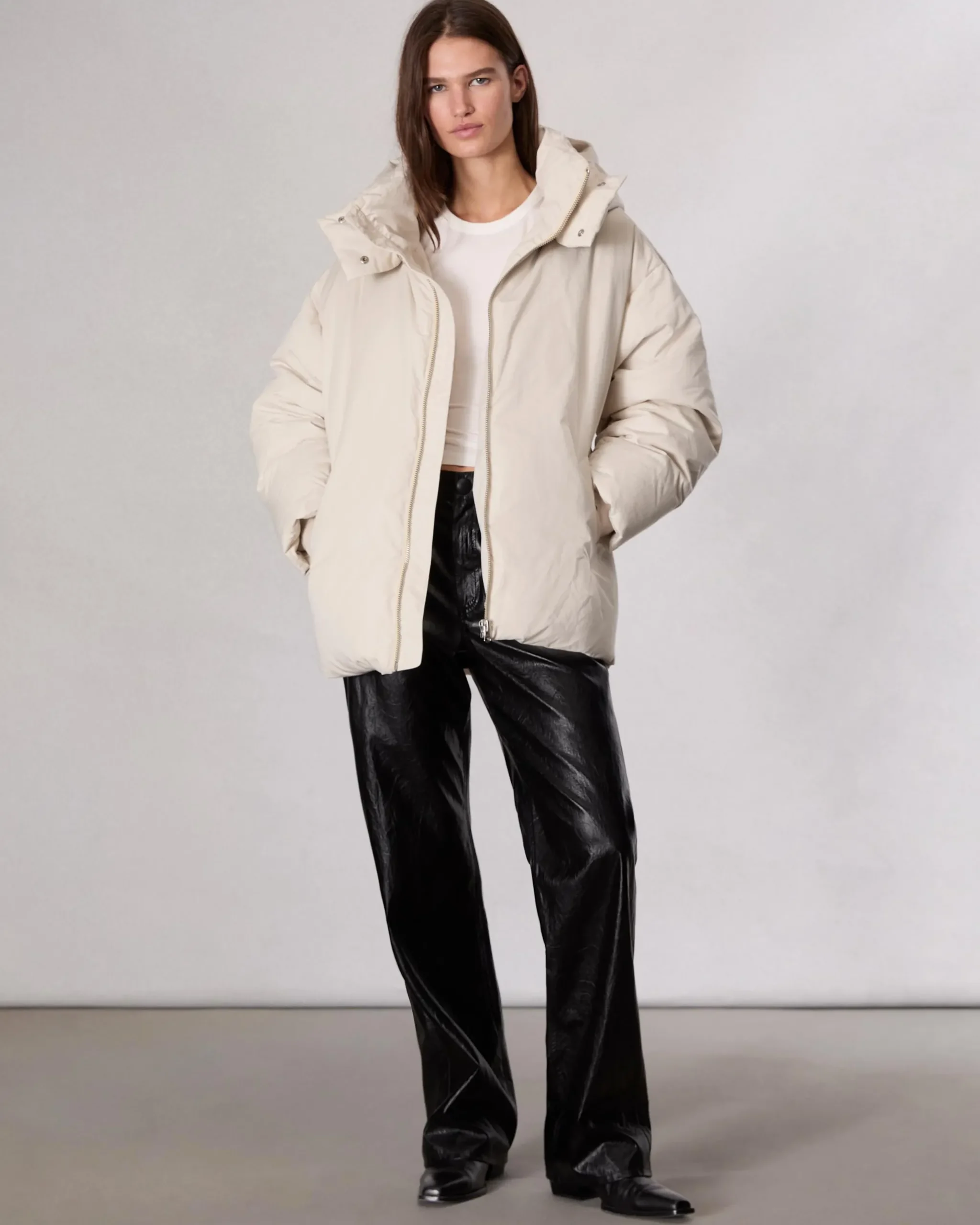 rag & bone Matilda Down Parka Light Beige Best Sale