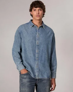 rag & bone Matthew Denim Shirt Corbin Online