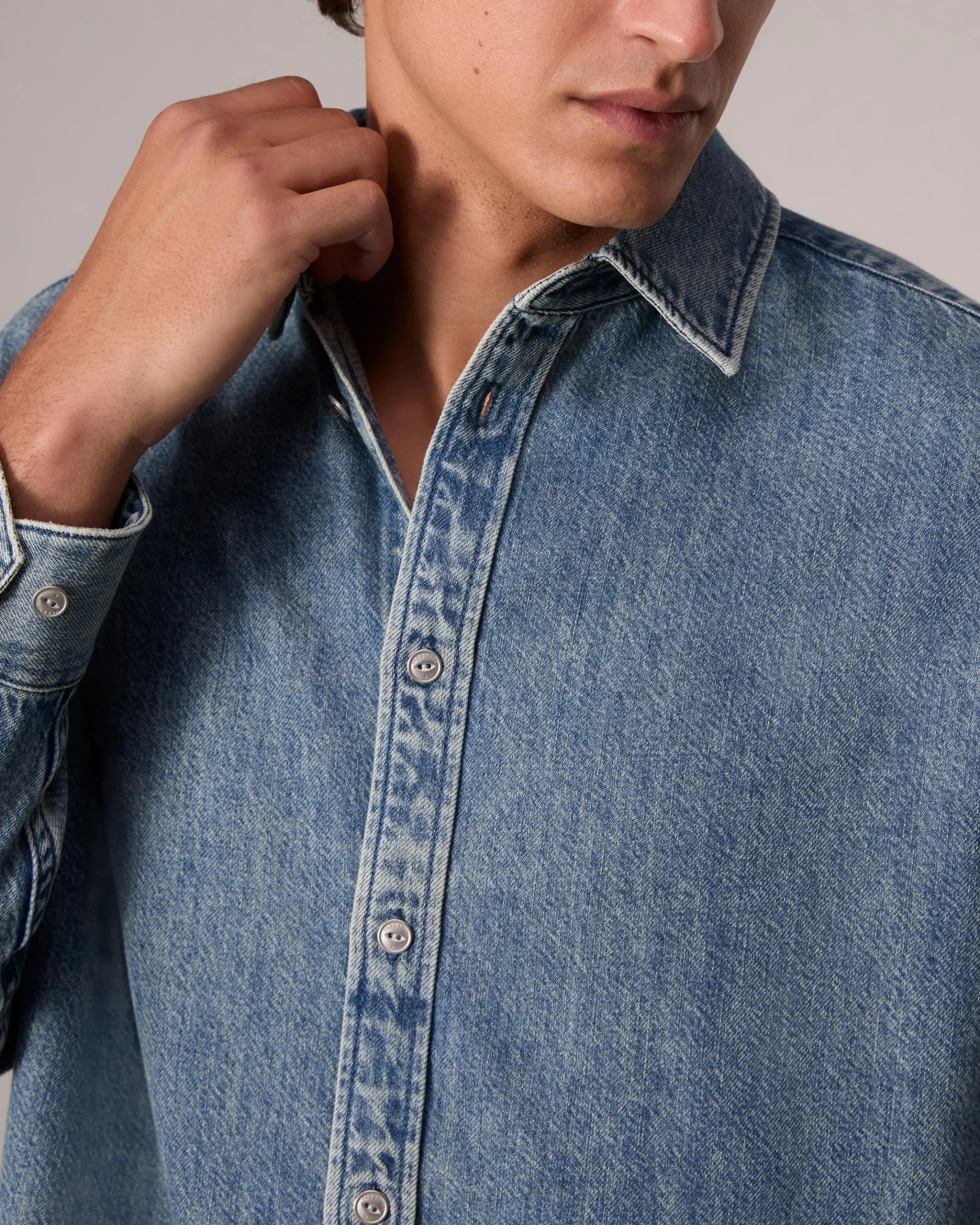rag & bone Matthew Denim Shirt Corbin Online