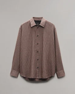 rag & bone Matthew Plaid Shirt Brown Plaid Shop