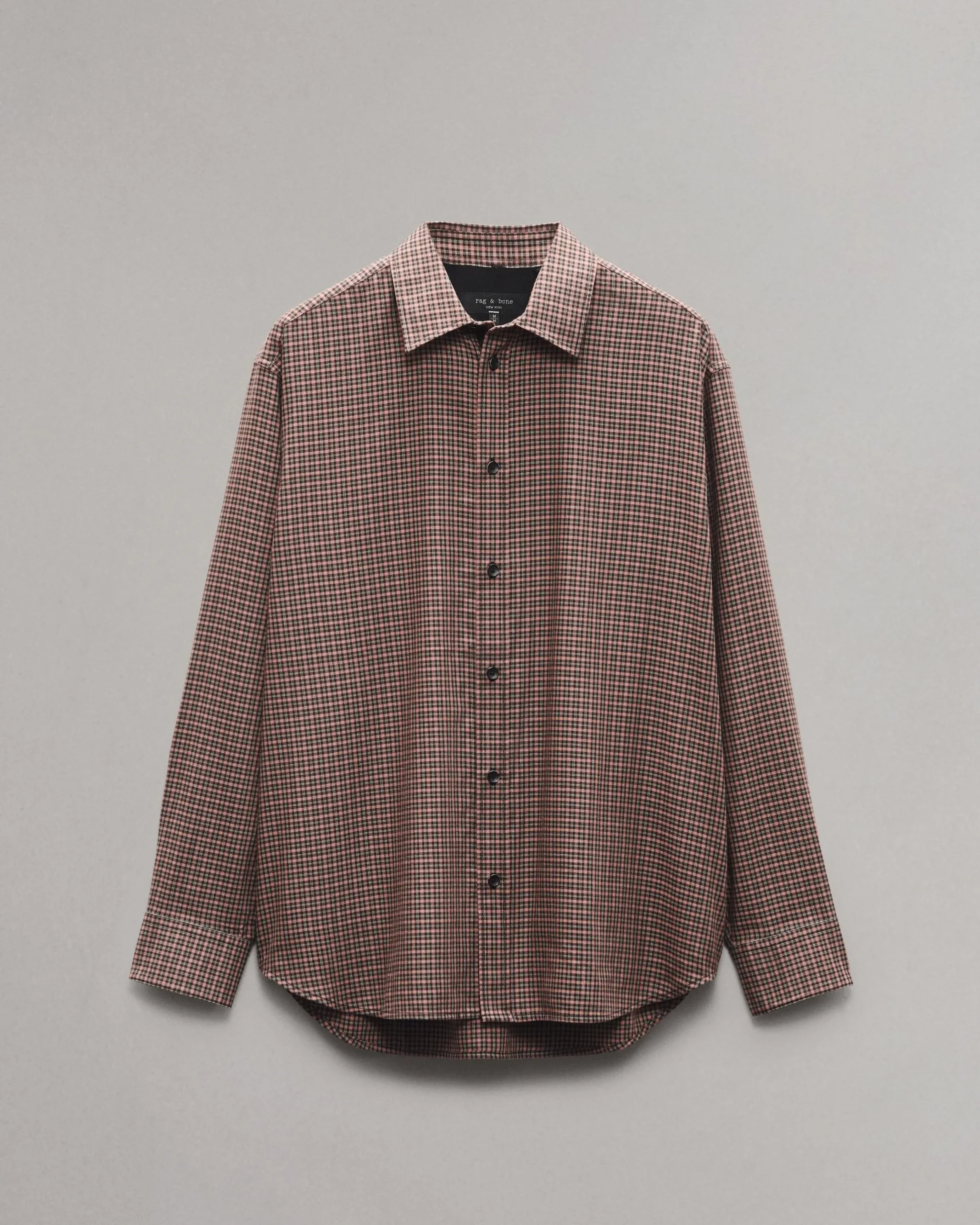 rag & bone Matthew Plaid Shirt Brown Plaid Shop